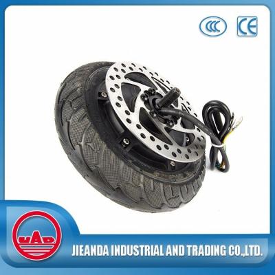 China Waterproof High Torque 8inch Brushless DC Gearless Electric Wheel Hub Motor 48v 500watt for sale