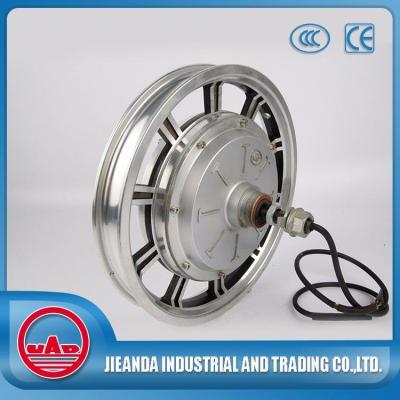 China Waterproof 14 Inch 500w Hub Brushless Electric Motor For Bicycle for sale