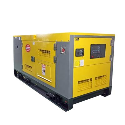 China FAWDE 12KW 20KW 30KW 50KW 80KW 100KW 3 phase silent case diesel generators with STC alternator brushless XC-series. for sale