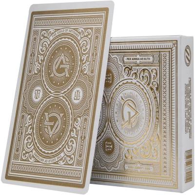 China Custom designable premium playing double sided printing playing cards in bulk for sale