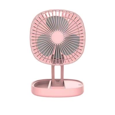 China New Modern Simple Mini Folding Small Handheld Fan USB Rechargeable Portable Fan, Activity Drain Gift Wholesale for sale