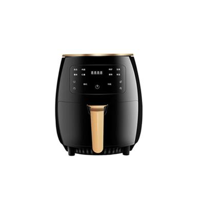 China Household 4.5 L Intelligent Multifunctional Fully Automatic Home Non-oil Air Fryer Touch Screen Large Capacity Steam French Fries Machine Elect for sale