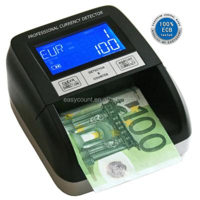 China UV+MG+MT+IR ECB Tested Ec330 Portable Money Detector UV/MT/MG/IR Dollar Euro, CHF tcurrency Counting Machine for sale