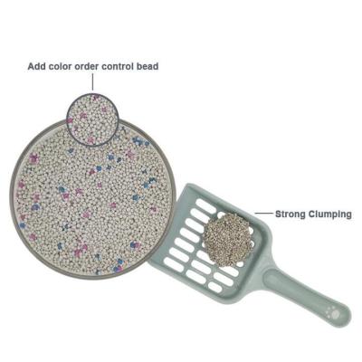중국 강한 응집 고양이 쓰레기 모래 쉽게 청소 고양이 쓰레기 모래 판매용