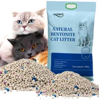 China Fragrance Bentonite Clay Litter Odor Control Cat Litter Sand Clumping for sale