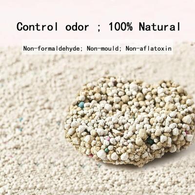 China Ball Shape Bentonite Litter Dust Free Clumping Bentonite Clay Litter for sale