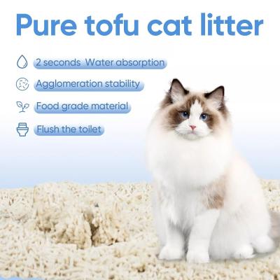 Chine Tofu naturel recyclable en poubelles de chat 5 saveurs poubelles de chat Tofu à vendre