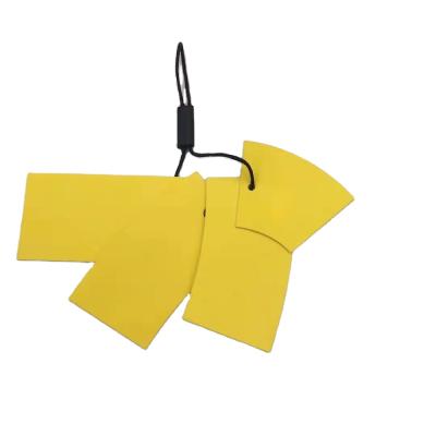 China Waterproof Custom Size Accepted Waterproof Hanging Tags Clothing Labels For Sun Umbrella for sale