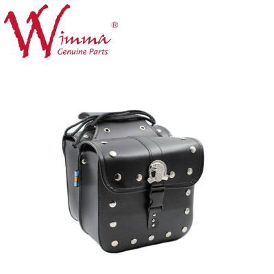 China Motorcycle Leather Saddle Bag Luggage Side WABB - 007 With Competitive Price for sale