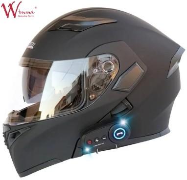 Cina Casco per motociclette a faccia intera Bicicletta elettronica a prova di vento a prova di nebbia con prese d'aria regolabili in vendita