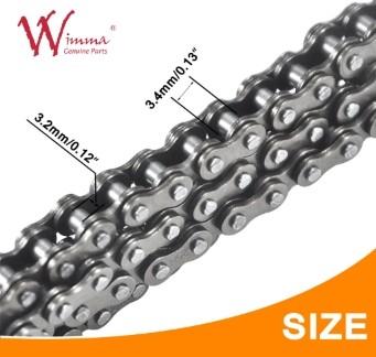 China High Performance 120 Links Length Motorcycle Transmission Chain O Ring Type for sale