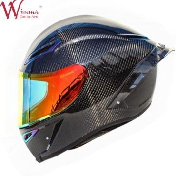 Cina Casco per motociclisti in fibra di carbonio retrò Ottima ventilazione Comodità e forma in vendita