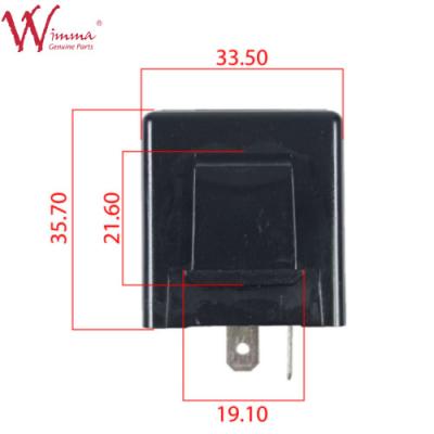 China 12V Motorcycle Electrical Signaler Flasher With 2-Pin Connector for sale