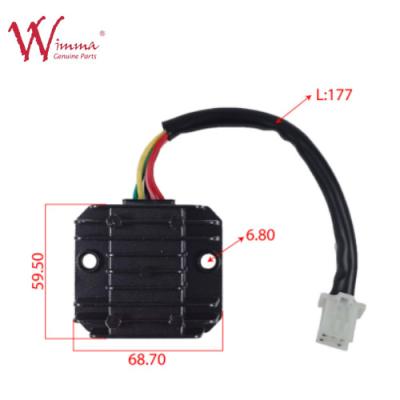 China Feinaluminium SK200FX200 Motorrad-Regulator-Rectifikatoren Wasserdicht mit 5 Nadeln zu verkaufen