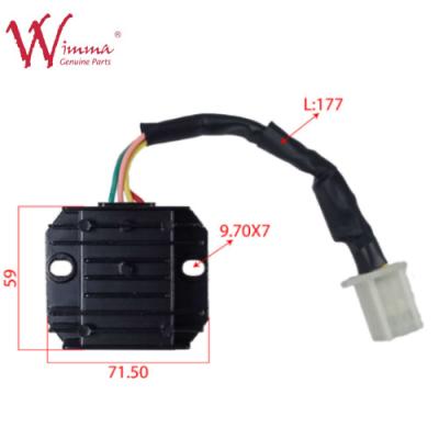 China Gute Leistung ENDURO200 Motorrad-Regulator-Rectifier Schwarz Farbe zu verkaufen