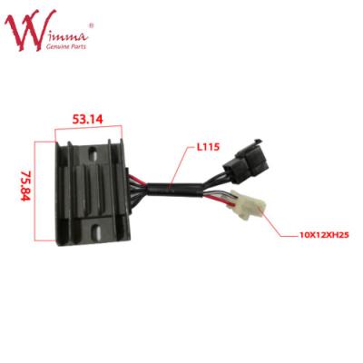 China Motorcycle Regulator Rectifier Black Color Good Quality QM200GY for sale