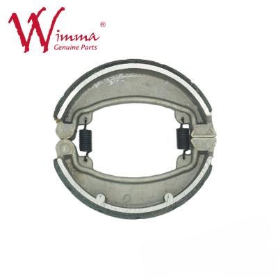 China Hot Sale Black Slotted Motorcycle Clutch Shoe , GL125145 Motorbike Brake Shoes for sale