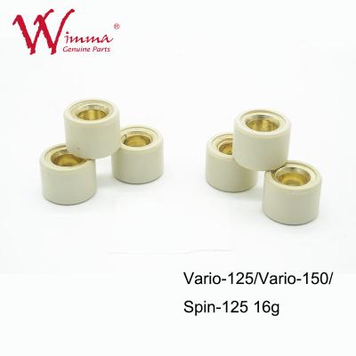 Cina Lega di gomma 20mm*15mm Vario Roller, 16g Parti di frizione moto ISO9001 elencate in vendita