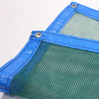 China HDPE and Stabilizers Green Color Wire Mono UV Safety Net HDPE Material Construction Safety Net for sale