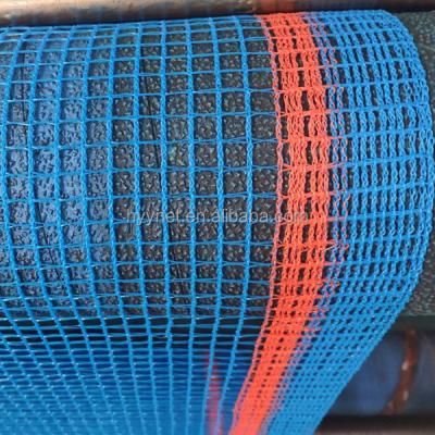 China Construction HDPE FR Scaffolding Debris Netting Blue Color Safety Netting With UV For Construction Debris Netting for sale