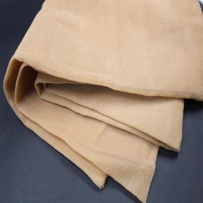 China New Construction HDPE Material Mono Sun Shade 100% Net Beige Color Shade Fabric for sale