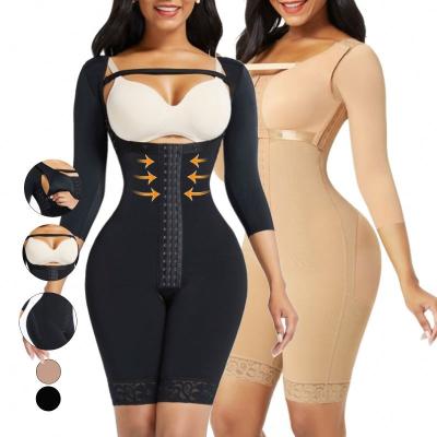 China 2021 full size women antibacterial wholesale tummy control shapewear antibacterial tummy control shapewear women for sale