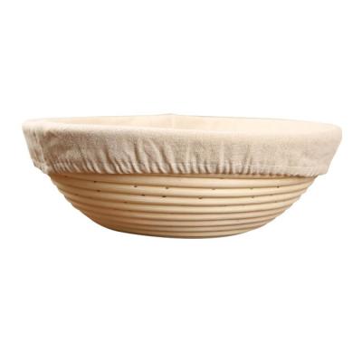 China Sustainable Eco - Friendly Natural Round Bread Proving Basket Oval Proofing Basket Rattan Bread Fermentation Basket for sale