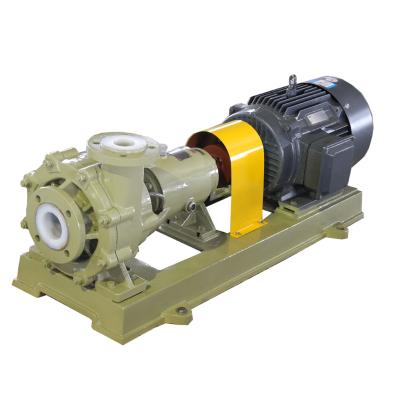 China Standard Impeller Slurry Pump MIP Plastic Lined Fluorine Lined Chemical Pump Te koop