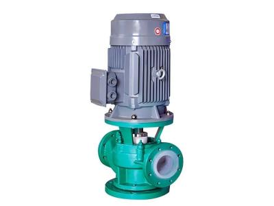 China IGF Type Fluorine Lined Pipeline Centrifugal Pump 100L/Min Wear Resistant for sale