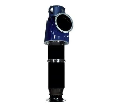 China Single Shell Long Axis Vertical Diagonal Flow Pump For Urban Water Supply for sale