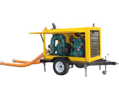 China Stainless Steel Flood Pump Electric Large Flow Emergency Rescue Pump Truck for sale