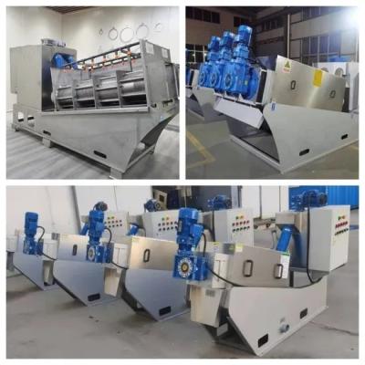 China Multifunctionele schroefpers dehydrator Volledig automatische Volute schroeffilterpers Te koop