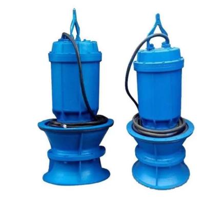 China Horizontal Axial Flow Pump 380V 440V Submersible Propeller Pump for sale