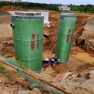 China Urban Underground Domestic Sewage Pumping Station For Drainage Customized for sale