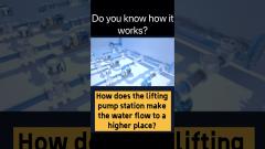 Guess!Why can water flow to high places? #sewage #sewagetreatment #sewagepump #sewagewater