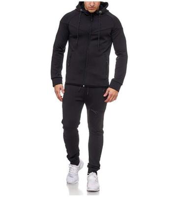 China 2021 High Quality Sweatsuits Breathable Thin Fit Men custumized Jogging Workout Clothes Zipper Tracksuit for sale