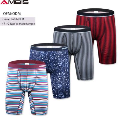 China AMBIS Breathable Wholesale In-Stock Custom Mens Underwear With Logo Pouch Underwear For Men for sale