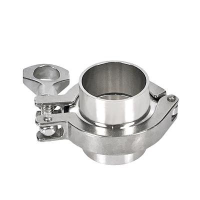 China Yongda Beer Sanitary Stainless Steel Pipe Fittings Tri Flange Adapter for sale