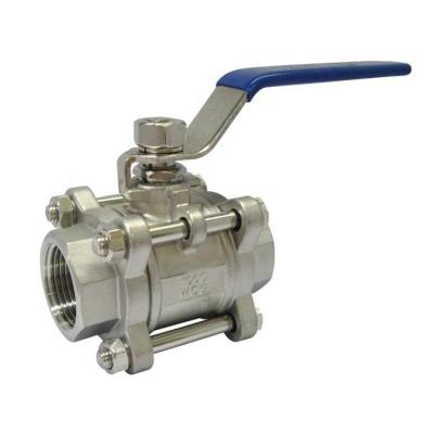 China General YongDa 304 316L Stainless Steel Thread Ball Valve For Water for sale