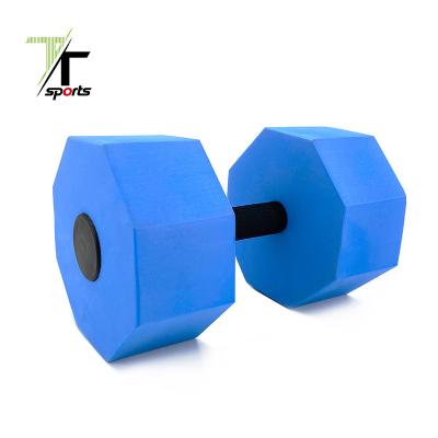 China Assets; TTSPORTS Comfortable Fitness Pool Fitness Exercise Dumbbell Aquatic Water Aerobics Weighs Eva Foam Water Dumbbells for sale