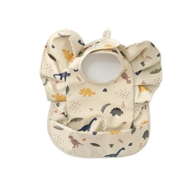 China China Product Washable Pink Sublimation Sustainable Hive Daisy Wing Baby Bibs for sale