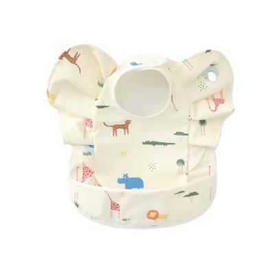 China Factory Wholesale Wing Boy Baby Bibs For Sustainable Waterproof Toddler Washable for sale