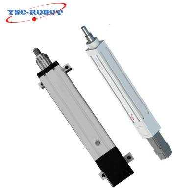 China Fast Automatic System 100mm Stroke Linear Motion Electric Cylinder For Face Mask Machine YC65 for sale