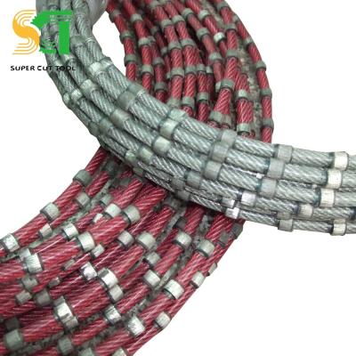 China High Performance Cutting 6.3mm Diamond Wire Saw For Concrete Top Grade Competitive For Rock Cutting for sale