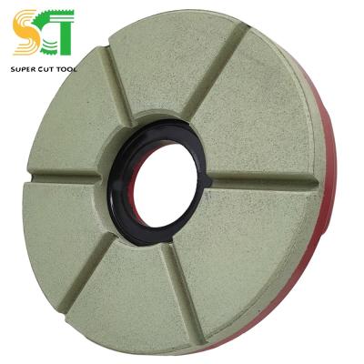 China Long Life High Performance 250mm SCT Polishing Wheel For Resin To Granite Grinding for sale