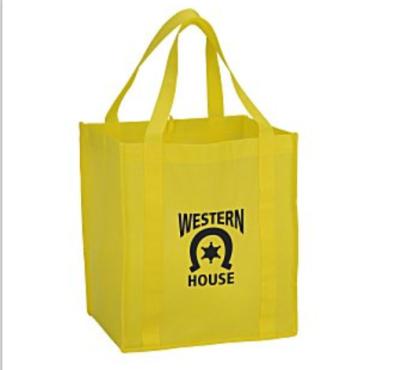 China Reusable Printed Promotional Storage Tote Shopping Bag Organic Washable Reusable Nonwoven Grocery Gift Eco Garment Foldable Non-Woven Value PP Storage for sale