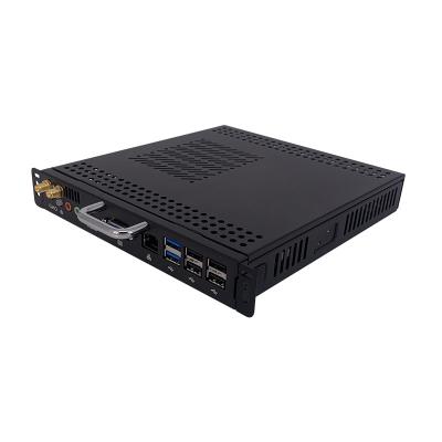 China Intel Core 4th GEN i3 4100M i5 4310M i7 4610M HM86 HM87 Chipset DDR3 4k Recessed Computer Ops Mini PC 195x180x30mm / 195x180x42mm for sale