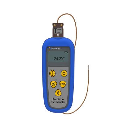 China Convenient LCD Digital Bluetooth Handheld T Type Thermocouple Thermometer with Sensor à venda