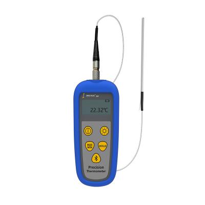 China Industrial Universal 0.05 Degree Handheld Single Channel RTD Thermometer with Bluetooth Te koop