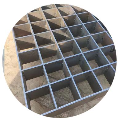 China Traditional Strength Car Garage Floor Catwalk Channel Anti-Slip Grating Galvanized Steel Bar Grating for sale